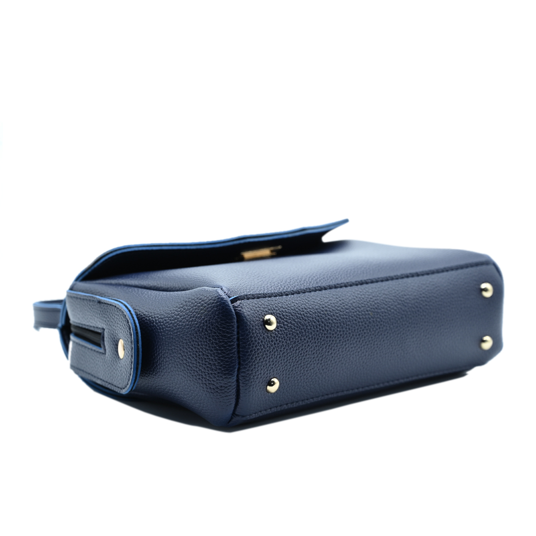 Modern Crossbody Handbag Blue detail view