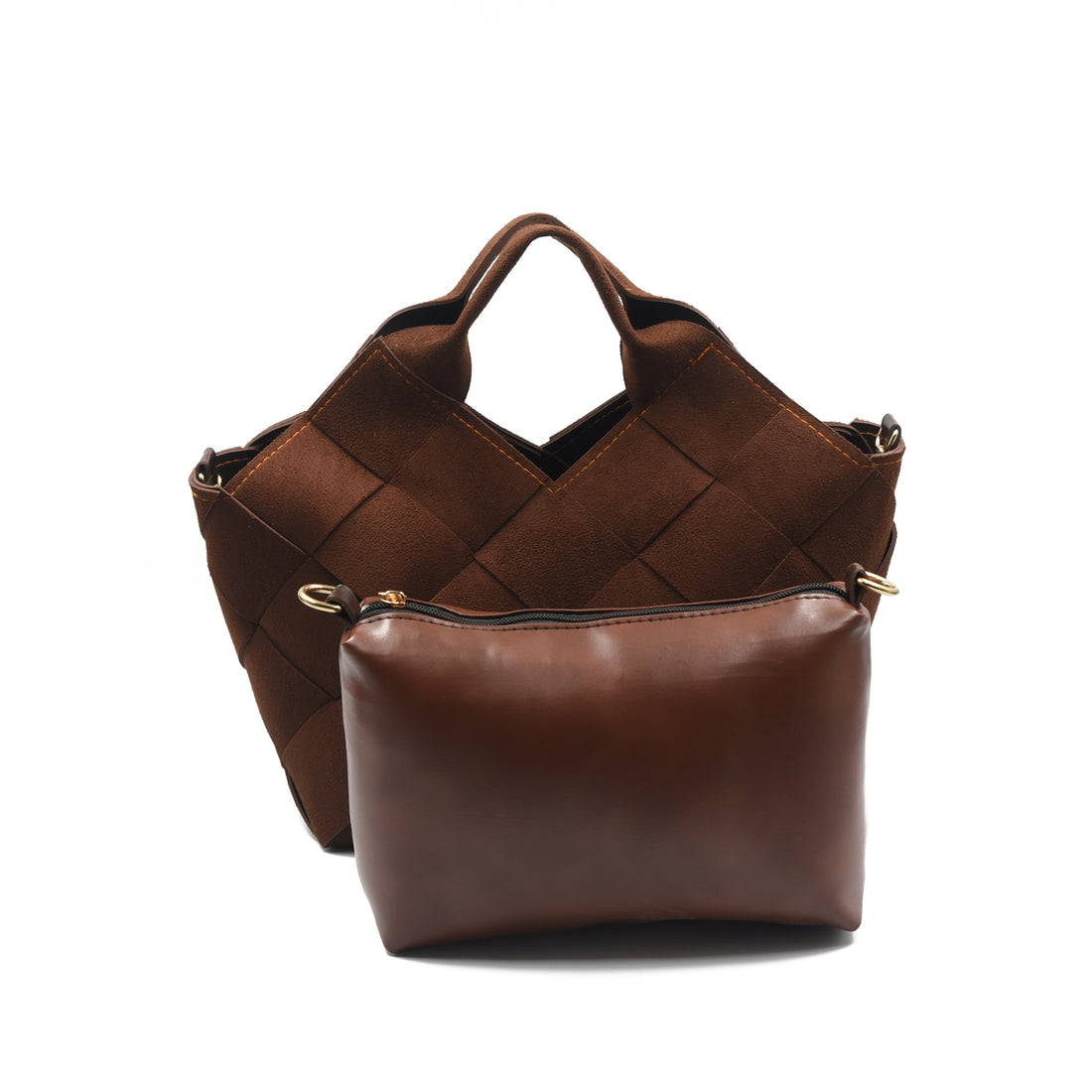 Acer Cross Body Bag Brown front view