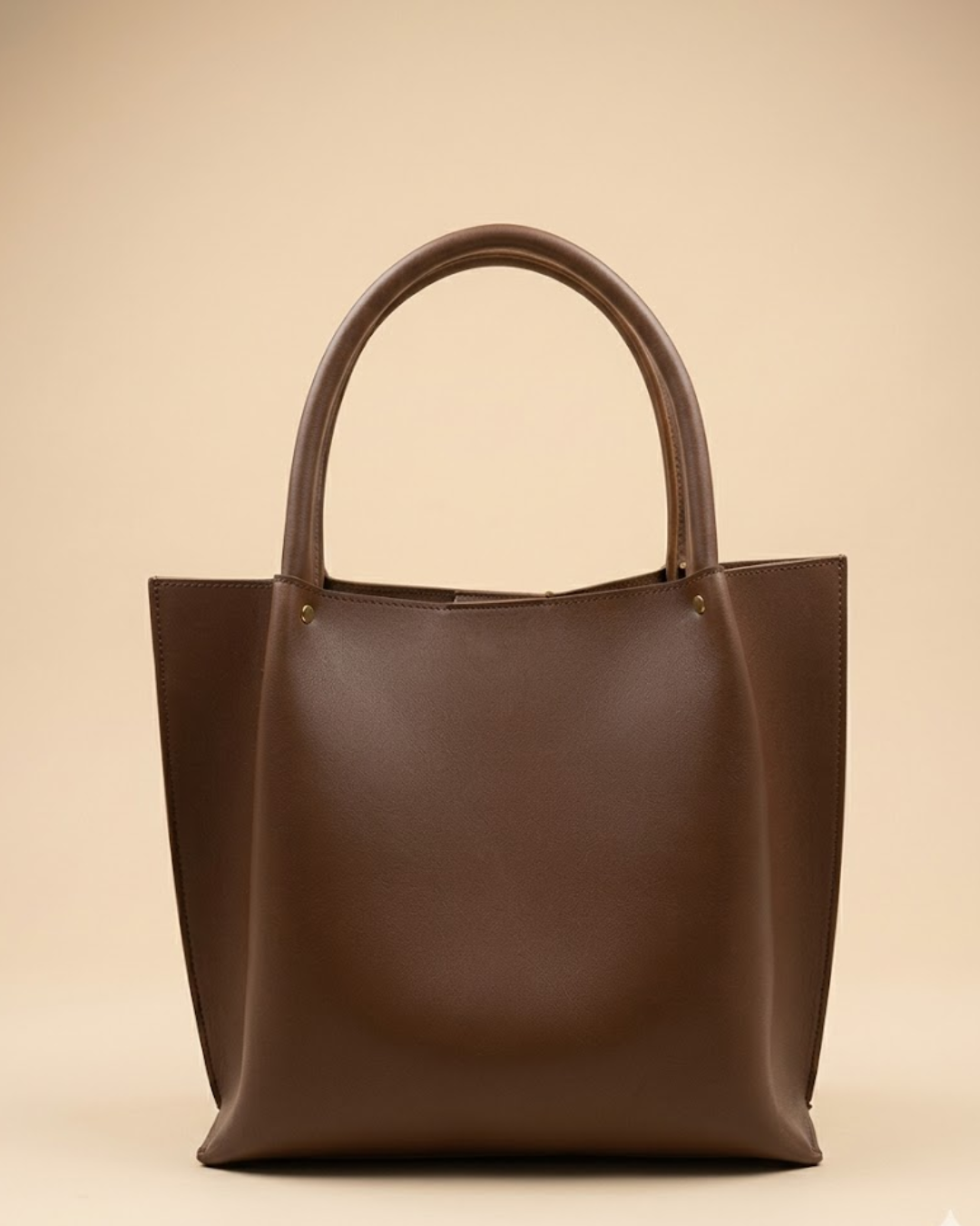 Tote Bag - Brown front view