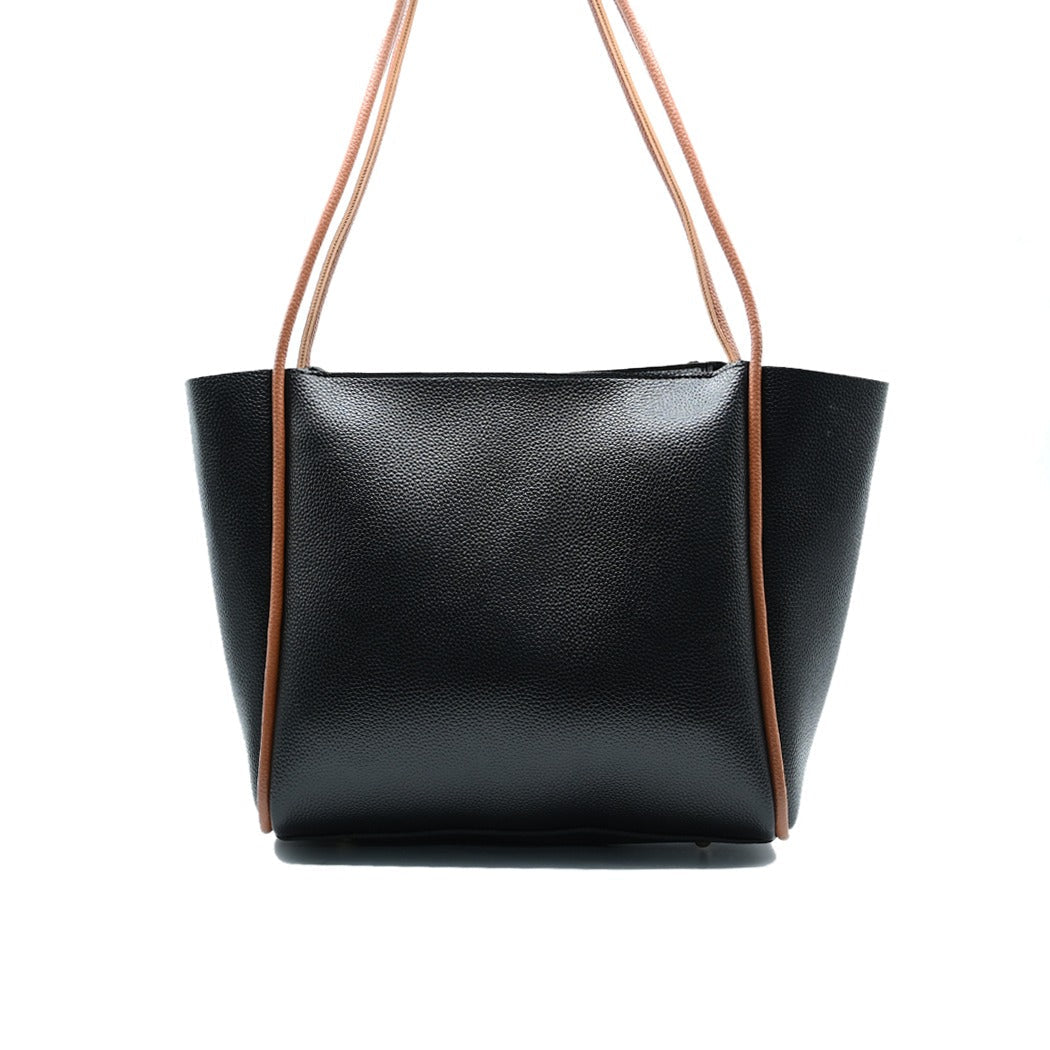 Urban Carry Tote Bag Black front view