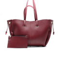 Flexo Tote Bag Maroon side view